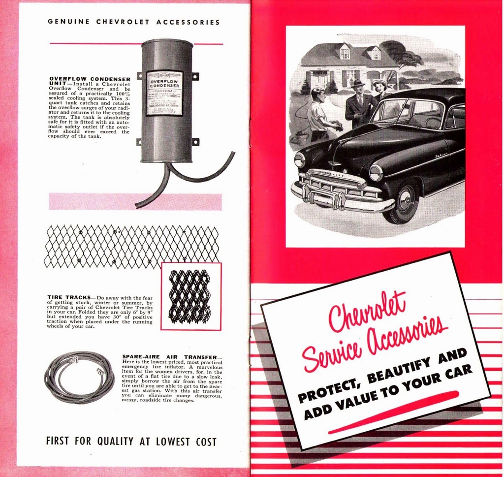 1949 Chevrolet Accessories Booklet Page 16